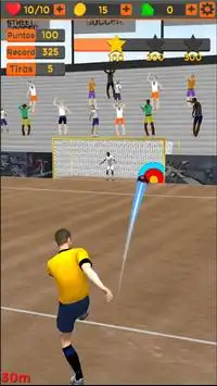 Shoot Goal - School Soccer,  academia de tiroteio Screen Shot 2