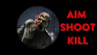 Zombie Shooting Sniper 3D Screen Shot 2