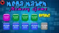 MegaMemoryMatchingGame Screen Shot 0