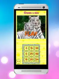 Tiger Photo Puzzles for Kids Screen Shot 1
