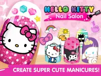 Hello Kitty salone per unghie Screen Shot 7