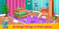 Baby Doll House Clean - Princess Home Cleanup Game Screen Shot 2