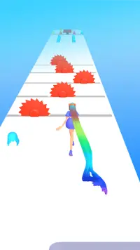 Long Hair Run 3D Challenge Screen Shot 0