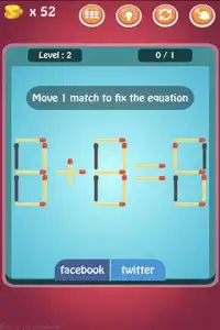 Brain Game Matches Puzzle Screen Shot 2