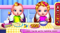 Pregnant Mom And Twin Baby Care Nursery Game Screen Shot 2