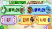 Learning Animals and Puzzle Games Screen Shot 0