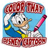 Color That Disney Cartoon