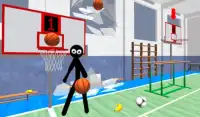 Stickman Teacher. Basketball Basics عربى Screen Shot 8