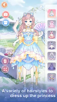 Anime Princess Dress Up Game! Screen Shot 7