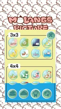 Molang's Picture Puzzle Screen Shot 6