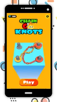 Chain Go Knots 3D - New 2020 Screen Shot 1