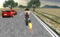 Мотоцикл Трафик Гонки Screen Shot 2