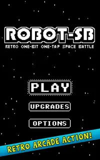 ROBOT-SB -- Retro One-Bit One-Tap Space Battle Screen Shot 0