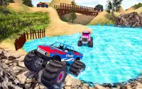 Kostenloses Monster Truck Offroad-Stunt-Spiel 2020 Screen Shot 4