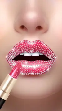 Lip Art Beauty DIY Makeup Game Screen Shot 24