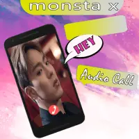 Monsta x fake call Screen Shot 1