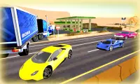 Speed Race Crazy Car Free Kids Game Screen Shot 0