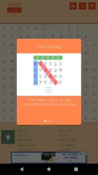 Free Word Search in English Screen Shot 4