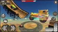 Montagna salita giochi: auto acrobazie giochi Screen Shot 2