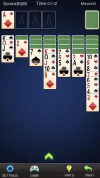 Mobile Solitaire Screen Shot 1