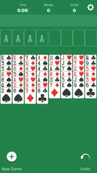 FreeCell (Classic Card Game) Screen Shot 0