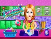 Dish Wash Kitchen Cleaning - Game for Girls Screen Shot 0