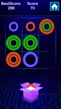Match Color Full Rings Puzzle Screen Shot 0