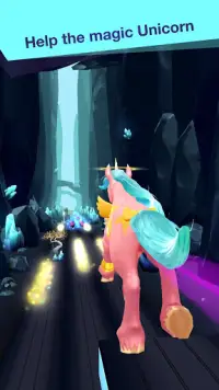 Unicorn Run: Magical Pony Endless Runner & Riding Screen Shot 0