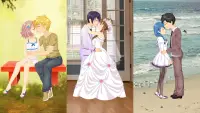 Anime Dress Up Games For Girls - Couple Love Kiss Screen Shot 6