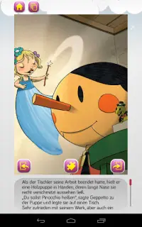 Pinocchio Puzzle Geschichten Screen Shot 7