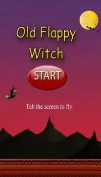 Old Flappy Witch Screen Shot 0