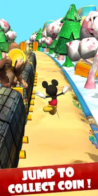 Mickey Jungle Run Game Screen Shot 2
