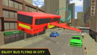 Fliegend Stadt Bus: Flug Simulator 2019 Screen Shot 11