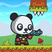 Panda Hero : Jump and Shooter Game