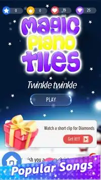 Magic Tiles Piano: neue Offline-Spiele 2020 Screen Shot 0