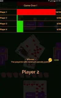 Hearts (Offline Multiplayer Card Game) Screen Shot 18