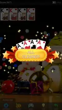 Solitaire: Christmas Gift Screen Shot 2