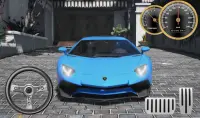Driving Lamborghini Aventador City Racer Screen Shot 0