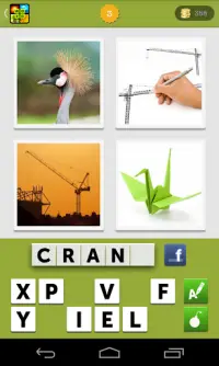 4 Pics 1 Word What's the Photo Screen Shot 3