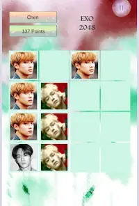 🍉 EXO-L 2048 Puzzle Screen Shot 1