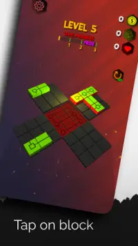 Block Stone - un puzzle intelligent vous étonnera Screen Shot 3