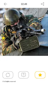 Jigsaw Warrior Puzzles: Smart Mosaic With Soldiers Screen Shot 6