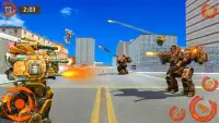 Pertarungan perang Super robot city battle Screen Shot 0