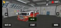 Fire Truck And Fire Fighter Simulator 3D Screen Shot 1