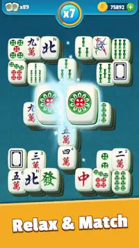 Mahjong Relax -Juego solitario Screen Shot 0