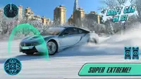Drift Car en el hielo Screen Shot 1