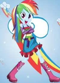 Dress up Rainbow Dash Games Screen Shot 0