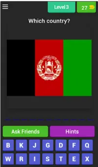 Guess the Flags of the World Quiz Screen Shot 3