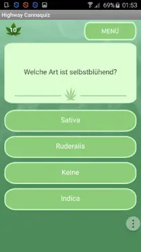 Highway Cannabis Quiz Screen Shot 5