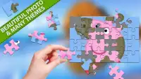 Pepa and Pig Jigsaw Puzzle For Kids Game Screen Shot 3